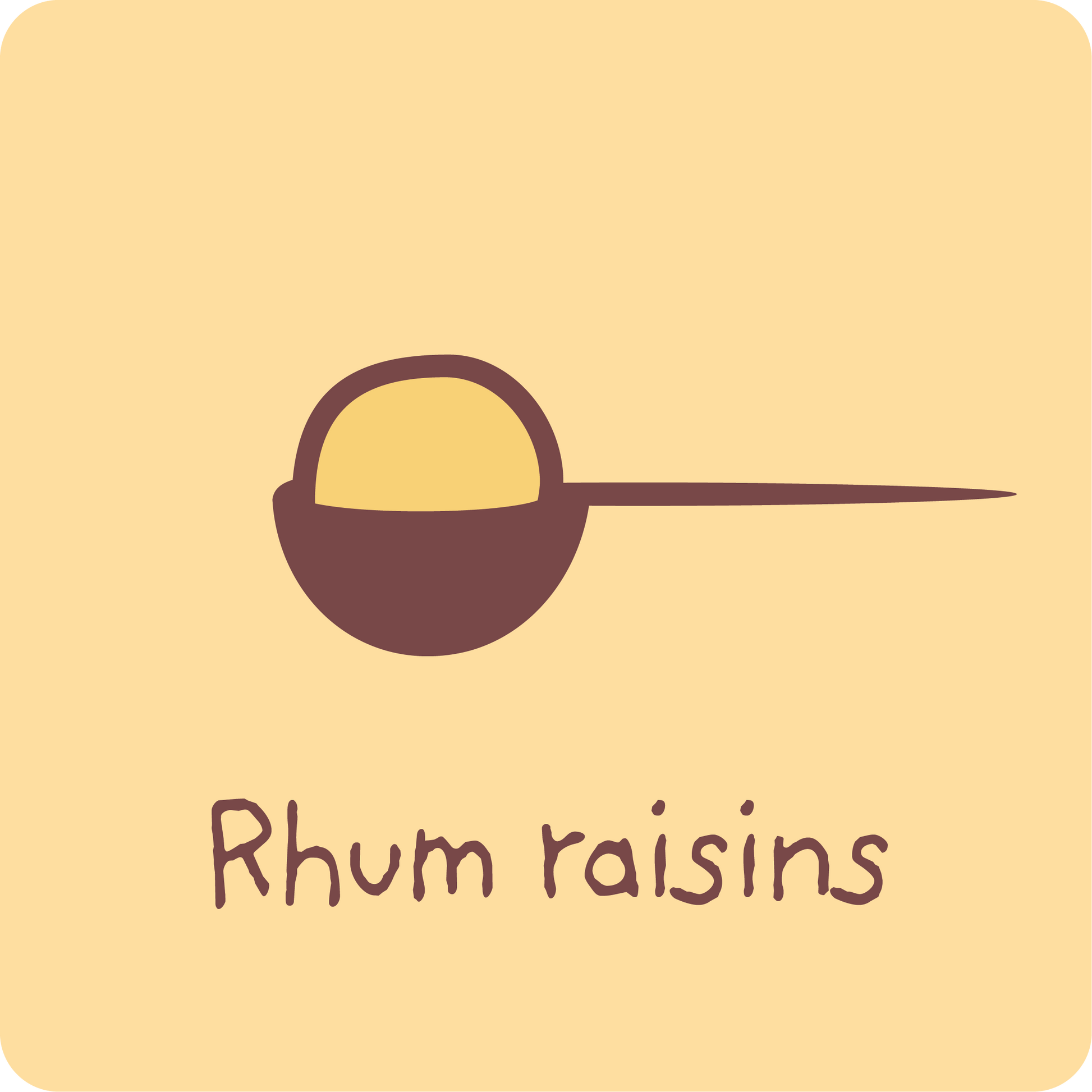 Rhum raisins